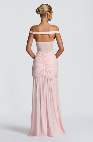 Alaia Maxi Dress - Blush - Napalia