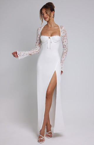 Aria Maxi Dress - Ivory - Napalia