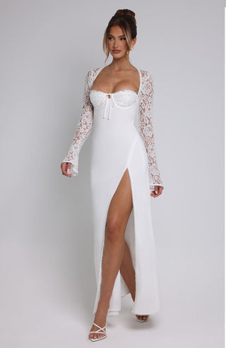 Aria Maxi Dress - Ivory - Napalia