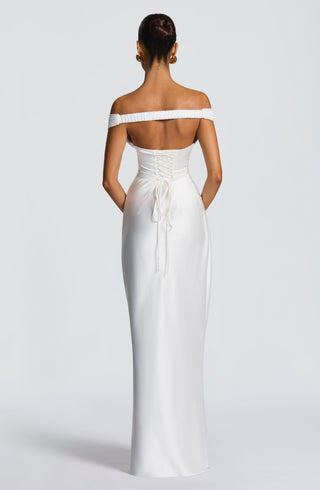 Aurelia Maxi Dress - Ivory - Napalia