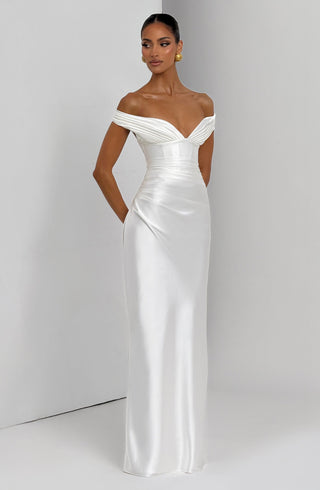 Aurelia Maxi Dress - Ivory - Napalia