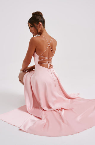 Bethany Maxi Dress - Blush - Napalia