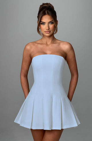 Bryony Mini Dress - Blue - Napalia