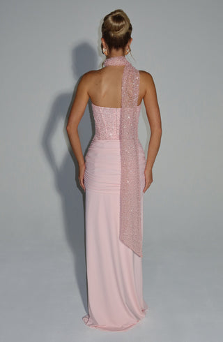 Carina Maxi Dress - Blush - Napalia