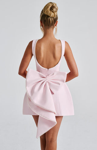 Carrie Mini Dress - Blush - Napalia
