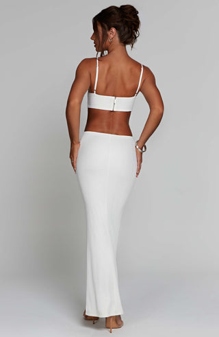 Celine Maxi Dress - White - Napalia