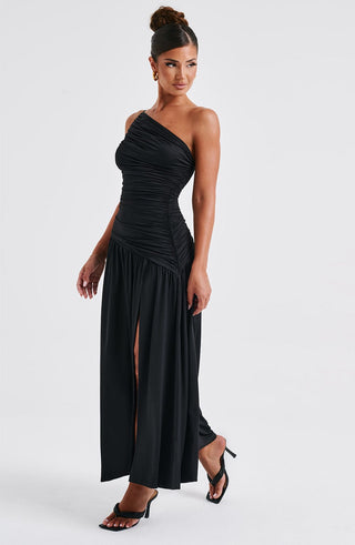 Claudia Maxi Dress - Black - Napalia