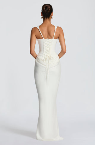Cornelia Maxi Dress - Ivory - Napalia