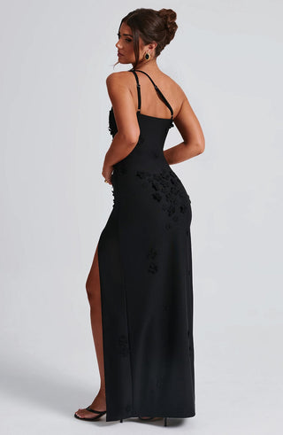 Cynthia Maxi Dress - Black - Napalia