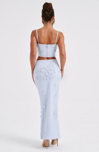 Dalary Maxi Skirt - Blue - Napalia