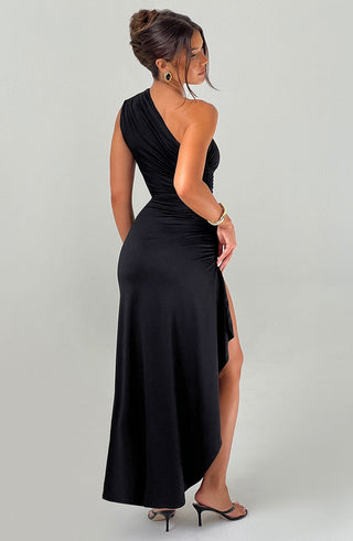 Delaney Maxi Dress - Black - Napalia