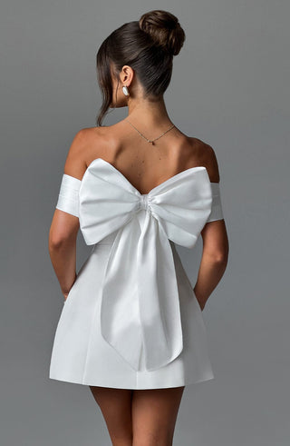 Delta Mini Dress - Ivory - Napalia