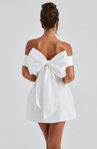 Delta Mini Dress - Ivory - Napalia