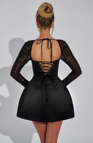 Dolly Mini Dress - Black - Napalia
