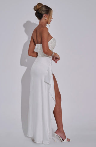 Emrielle Maxi Dress - Ivory - Napalia