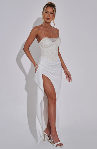 Emrielle Maxi Dress - Ivory - Napalia