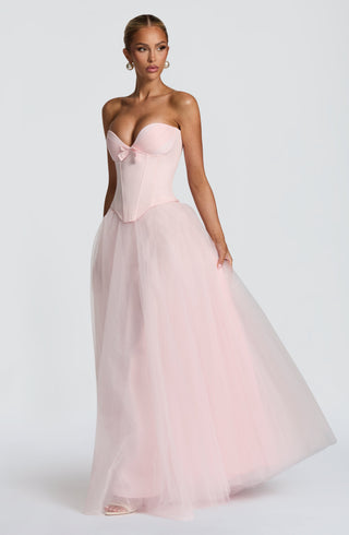 Ethel Maxi Skirt - Blush - Napalia