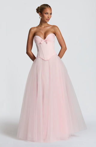 Ethel Maxi Skirt - Blush - Napalia