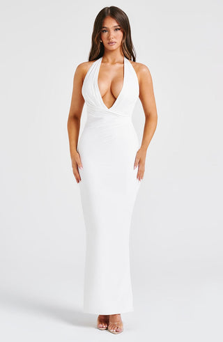 Evangeline Maxi Dress - Ivory - Napalia