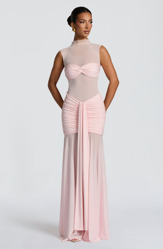 Fae Maxi Skirt - Blush - Napalia