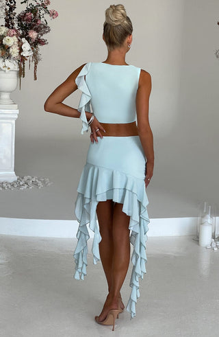 Ferna Mini Skirt - Mint - Napalia