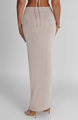 Fifi Maxi Skirt - Champagne - Napalia