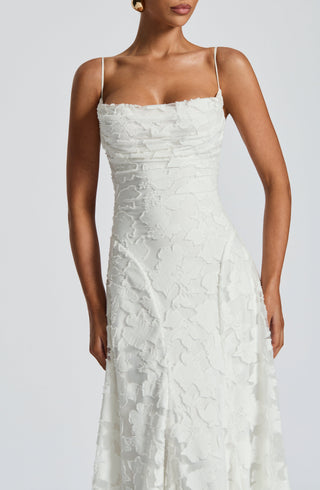 Francis Maxi Dress - Ivory - Napalia