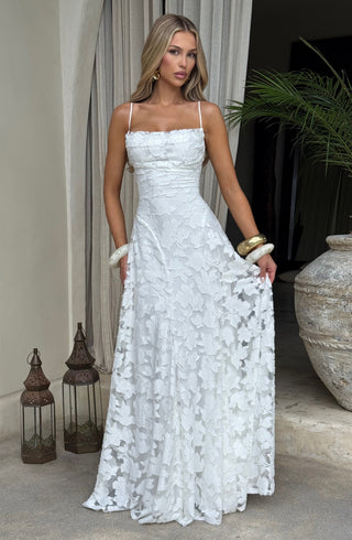 Francis Maxi Dress - Ivory - Napalia