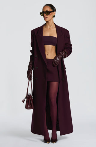Frankie Gloves - Plum - Napalia