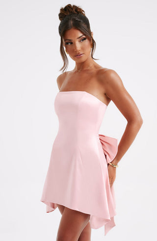 Freja Mini Dress - Blush - Napalia