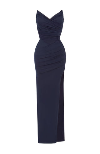 Giovanna Maxi Dress - Navy - Napalia