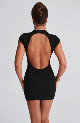 Haisley Mini Dress - Black - Napalia