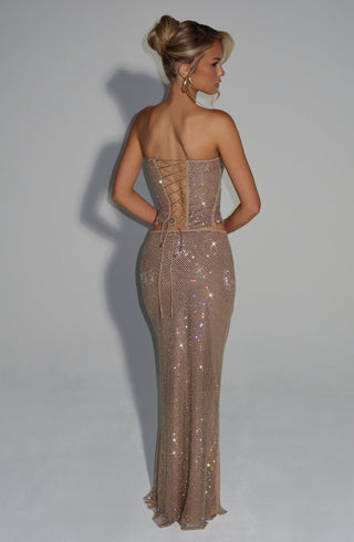 Hali Maxi Skirt - Gold - Napalia