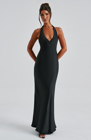 Halo Maxi Dress - Black - Napalia