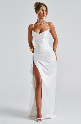 Helen Maxi Dress - Ivory - Napalia