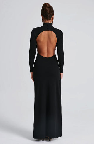 Imelda Maxi Dress - Black - Napalia