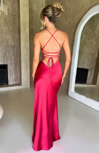 Isobel Maxi Dress - Red - Napalia