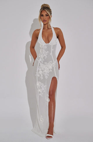 Jacqueline Maxi Dress - Ivory - Napalia