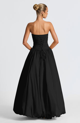 Jillian Maxi Dress - Black - Napalia