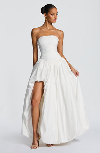 Jillian Maxi Dress - Ivory - Napalia