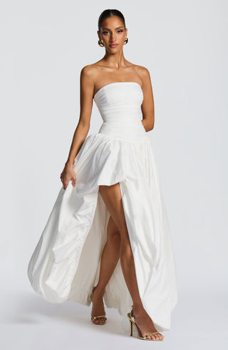 Jillian Maxi Dress - Ivory - Napalia