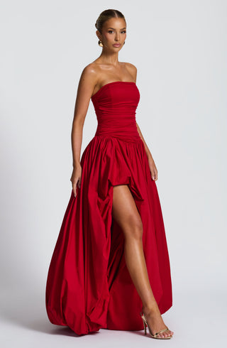 Jillian Maxi Dress - Red - Napalia