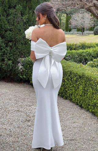 Joanna Maxi Dress - Ivory - Napalia
