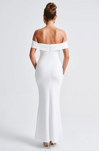 Joanna Maxi Dress - Ivory - Napalia