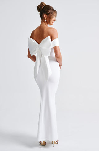Joanna Maxi Dress - Ivory - Napalia