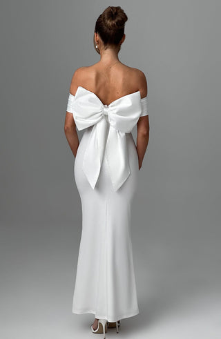 Joanna Maxi Dress - Ivory - Napalia