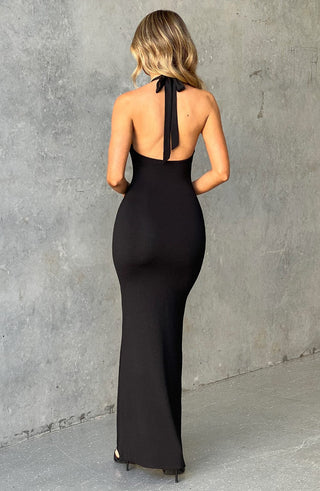 Jodie Maxi Dress - Jet Black - Napalia