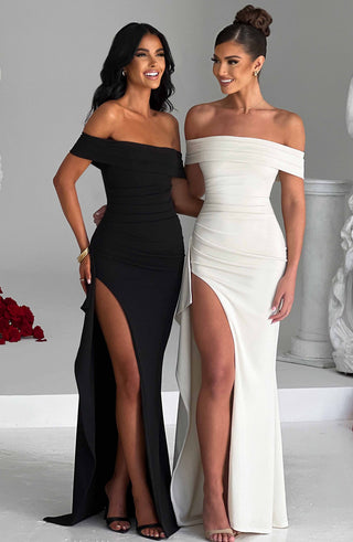 Joyce Maxi Dress - Black - Napalia