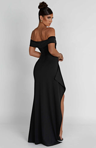 Joyce Maxi Dress - Black - Napalia