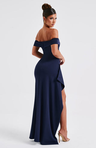 Joyce Maxi Dress - Navy - Napalia